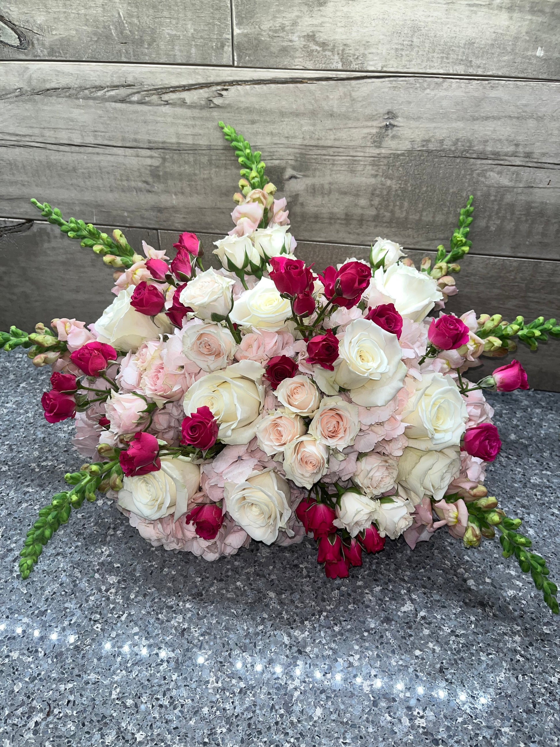 Pink Floral Spray - The Detailed Florist