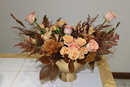 Luxurious Floral Centrepiece - The Detailed Florist