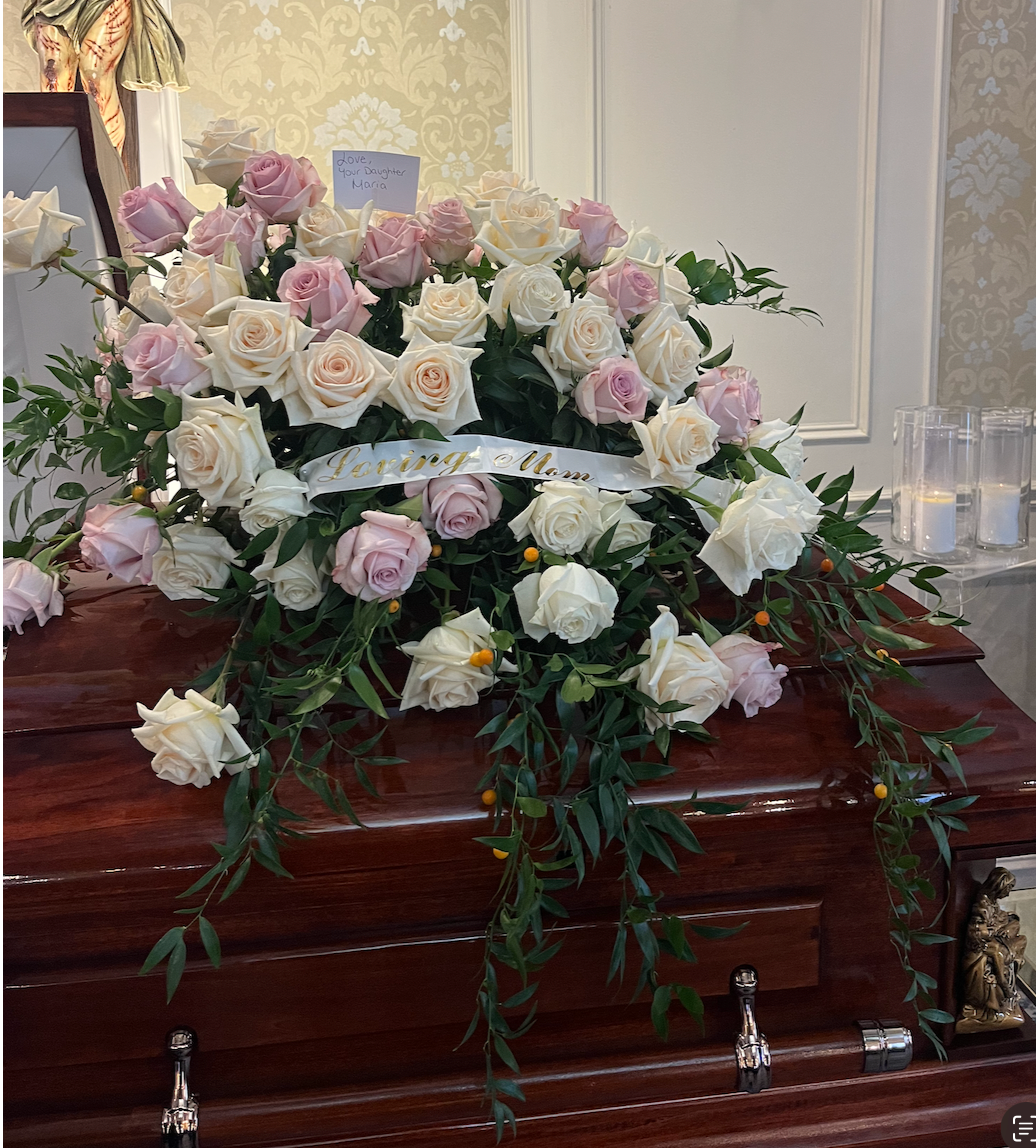 Graceful Casket Spray - The Detailed Florist