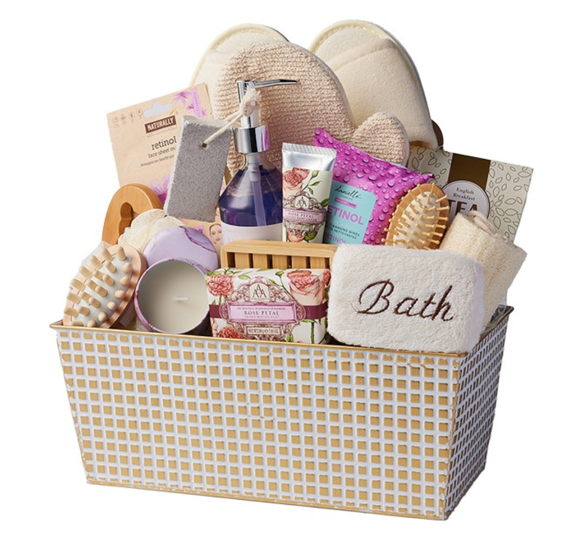 Deluxe Spa Gift Basket - The Detailed Florist