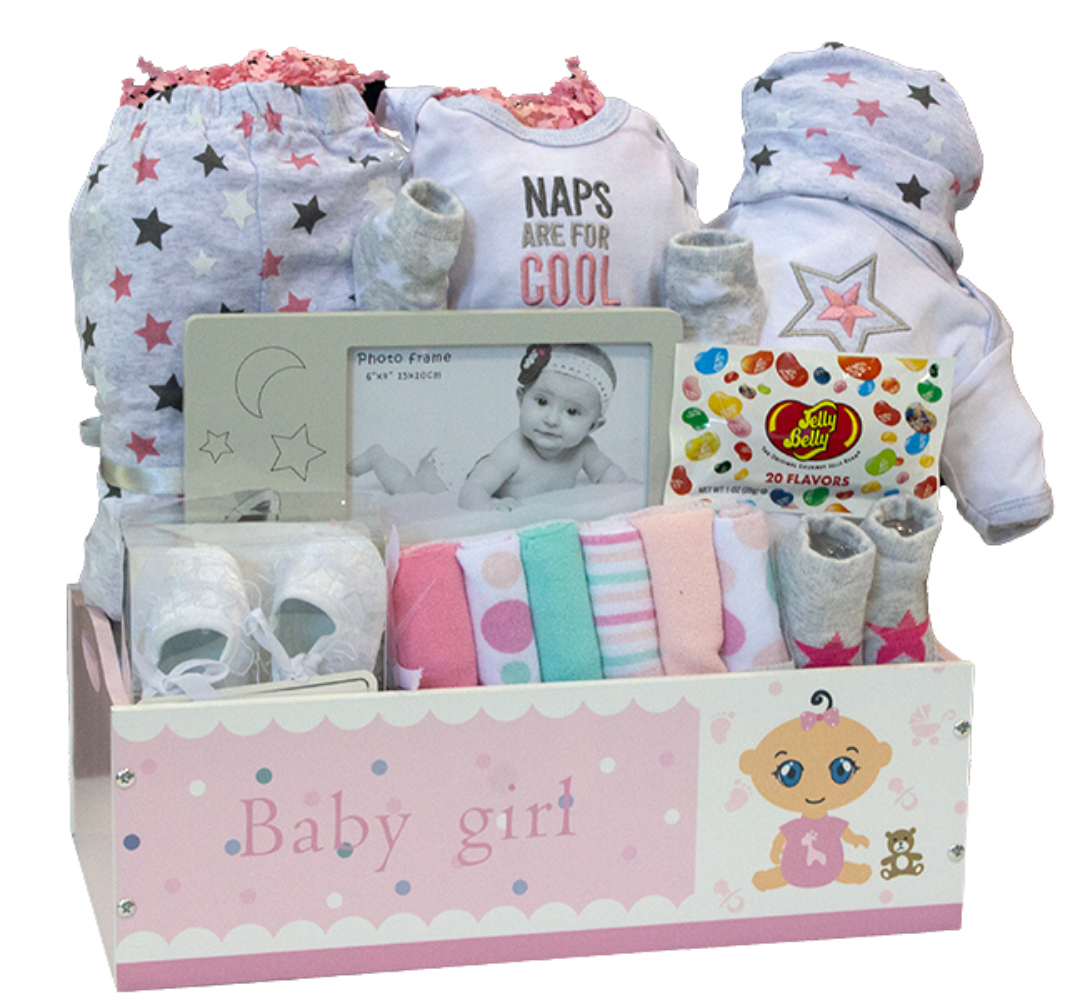 Baby Girl Gift Basket - The Detailed Florist