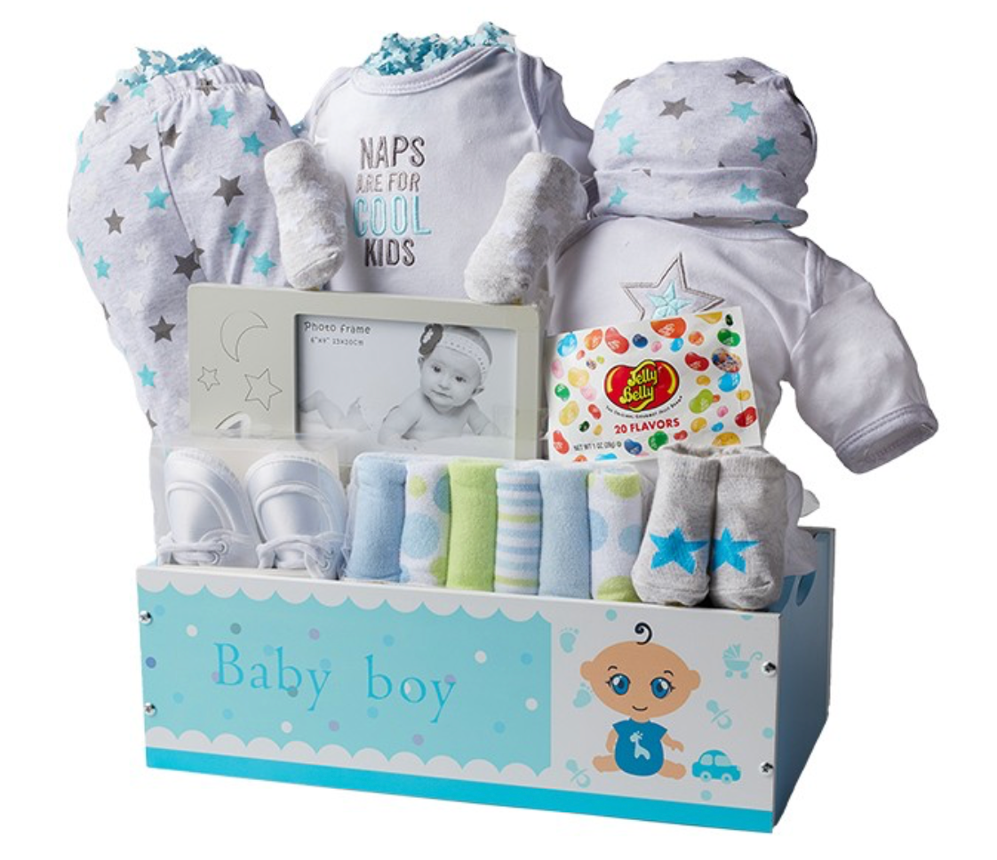 Baby Boy Gift Basket - The Detailed Florist